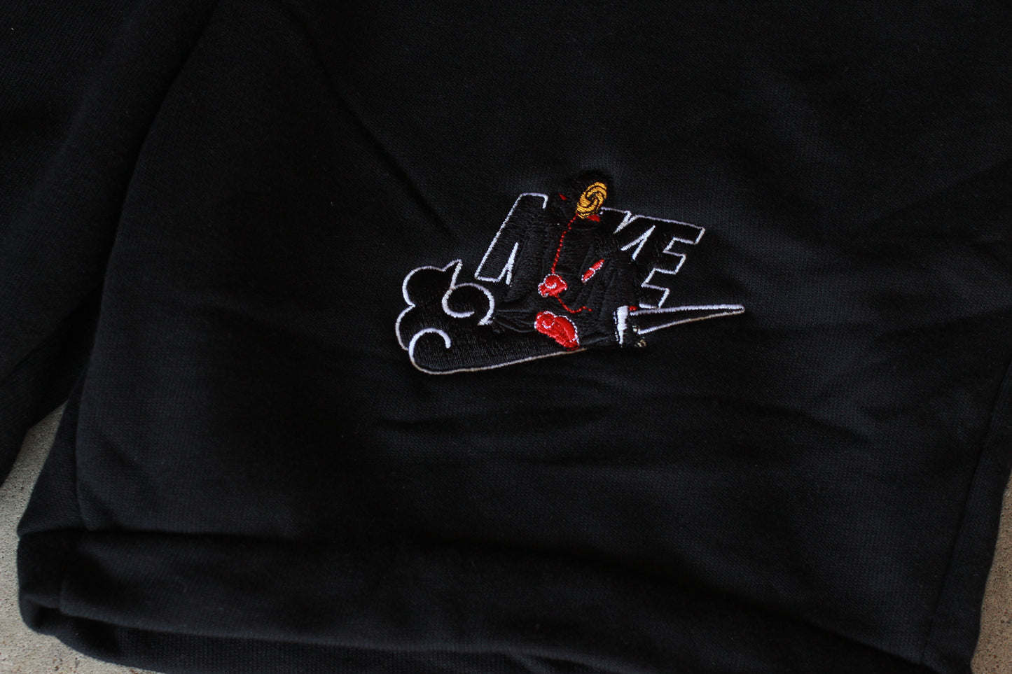 Obito Swoosh Shorts (Blacked Out)