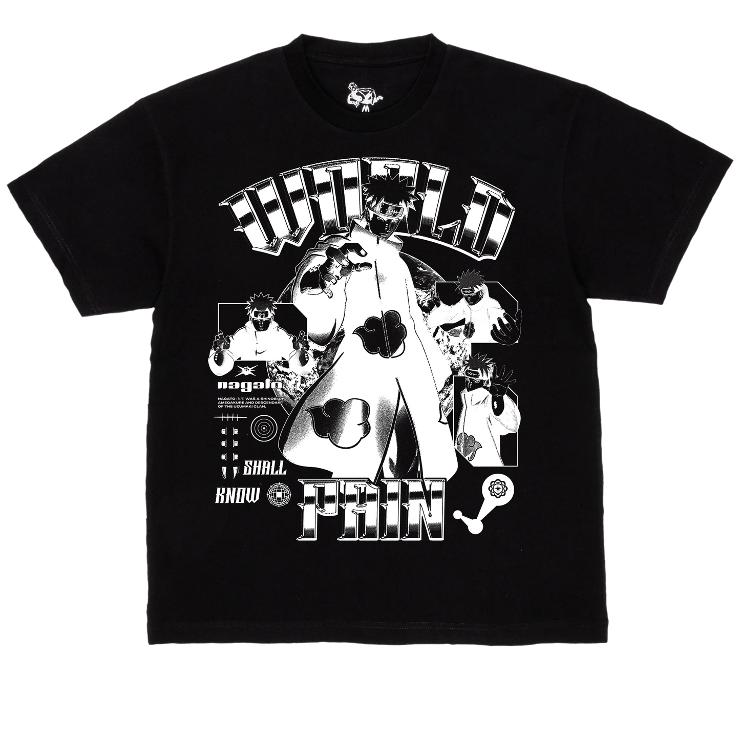 Pain graphic T