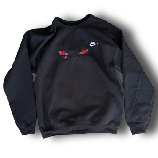 Sasuke Eyes Embroidered (Sweatshirt)