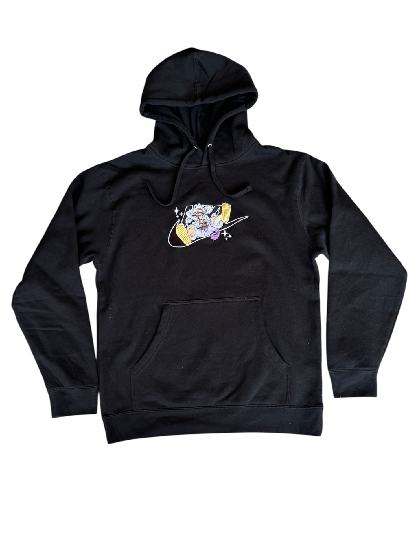 Luffy Gear 5 Embroidered Hoodie