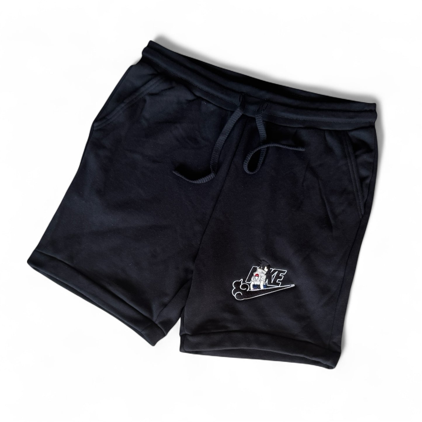 Sasuke Swoosh Shorts (Blacked Out)